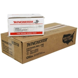 Winchester Lake City .223 Rem 55 gr FMJ 600-round case (4x150 boxes) product image