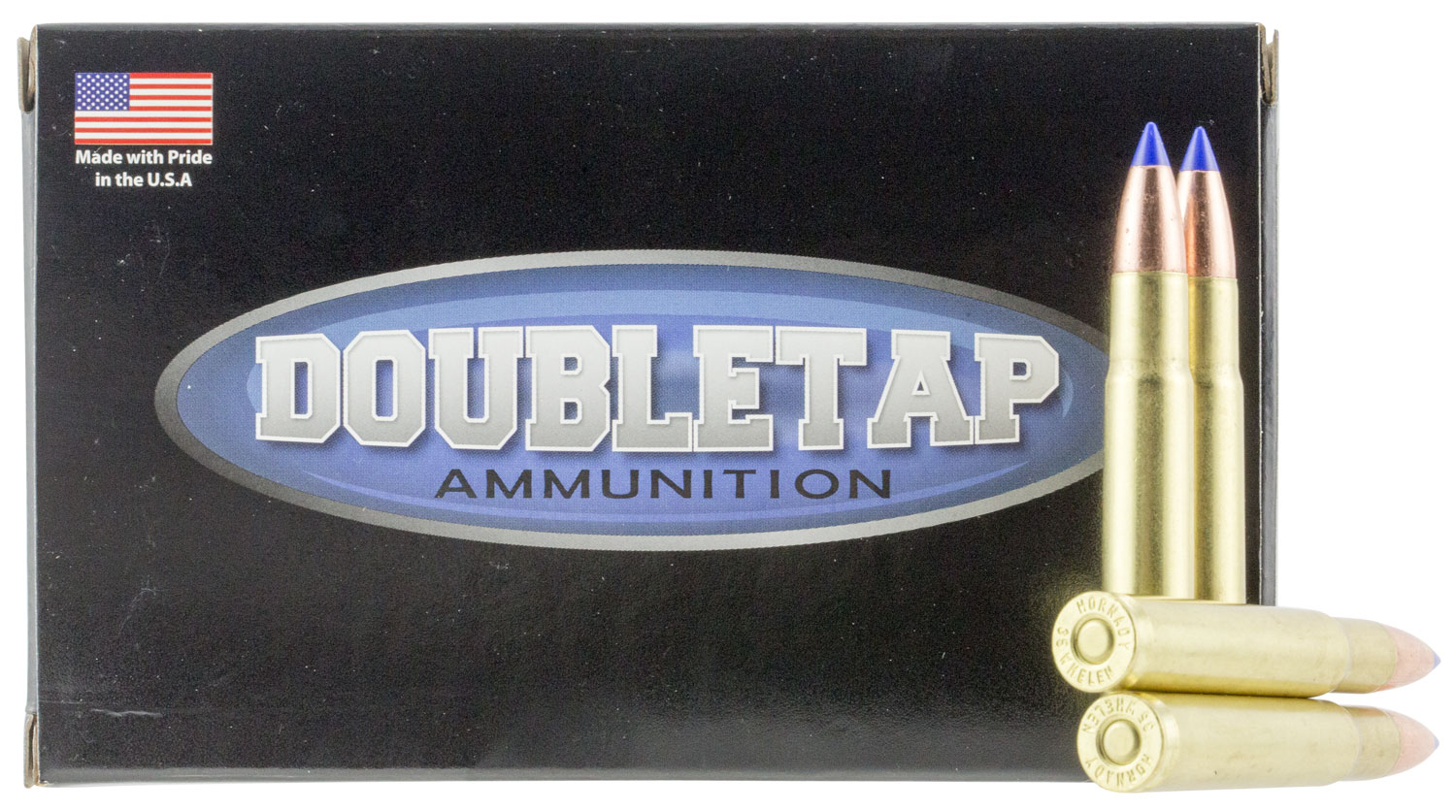 Box of Double Tap DT Safari .35 Whelen 180 gr lead-free hunting ammunition, 20 per box