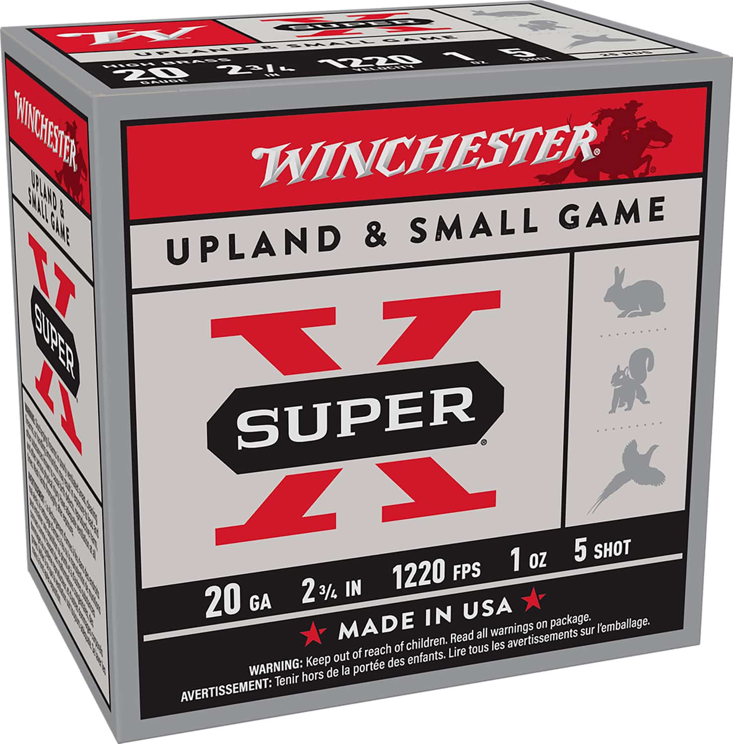 Winchester 20 Gauge Brass – 25rd