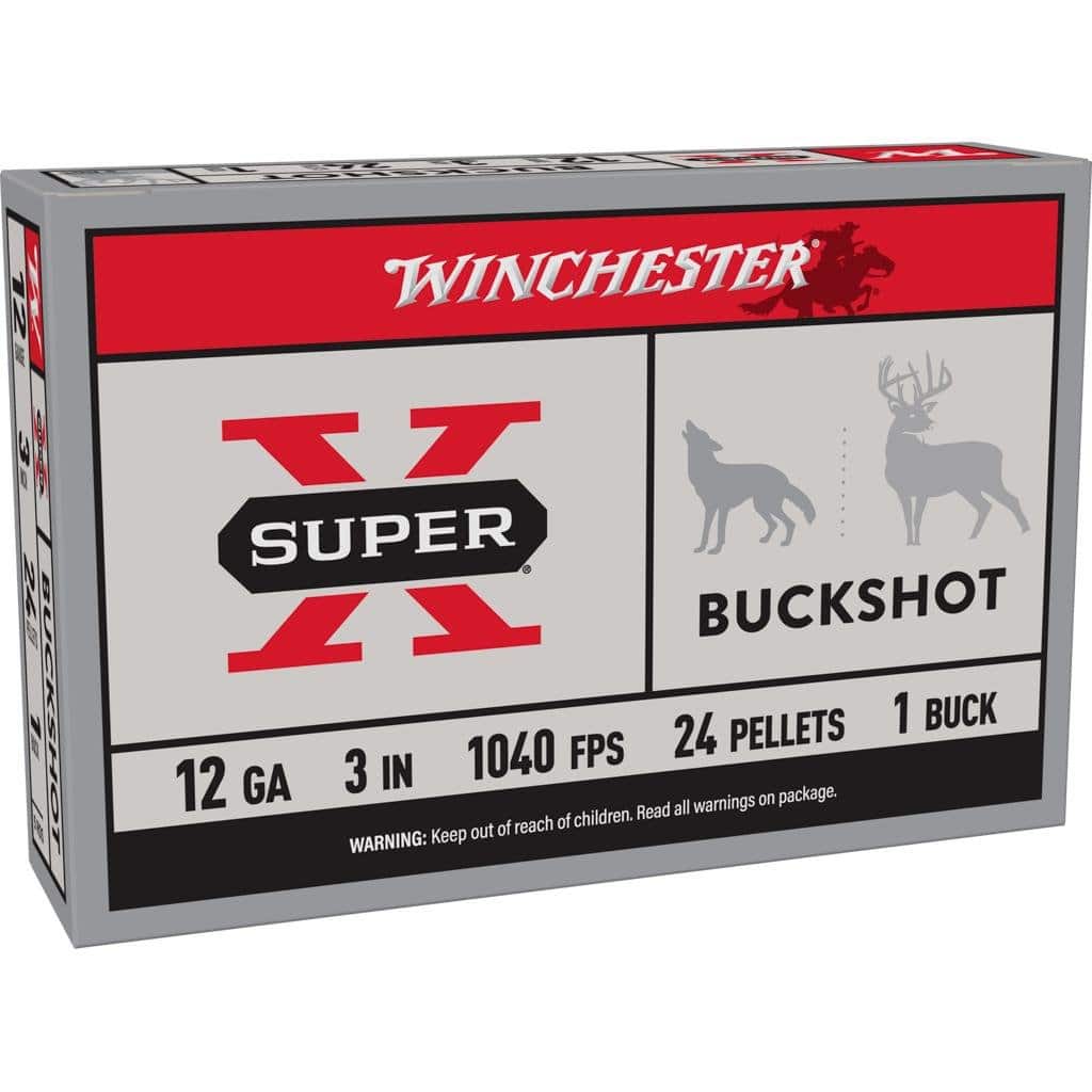 Winchester 12 Gauge BUCKSHOT – 5rd