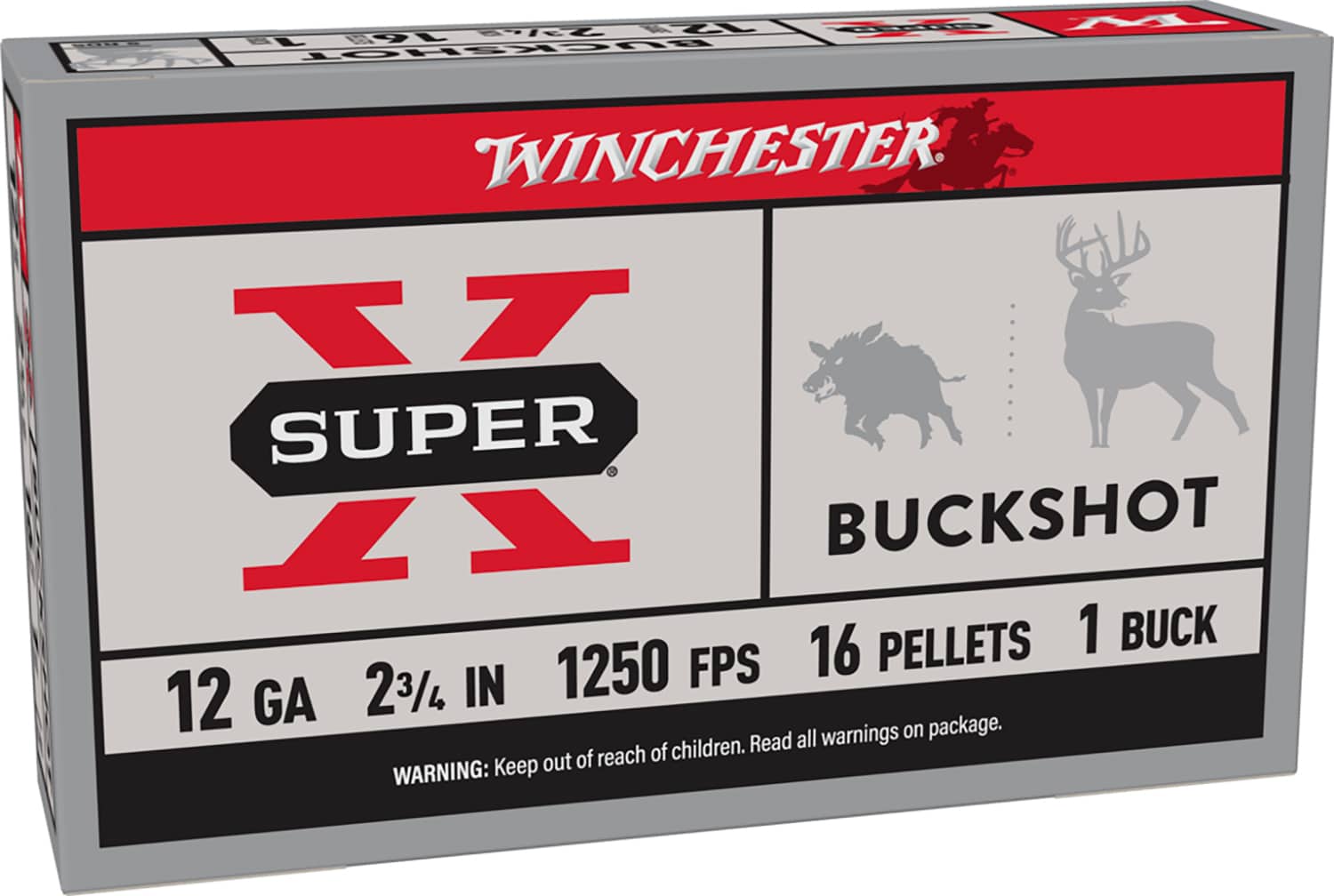 Winchester 12 Gauge BUCKSHOT – 5rd