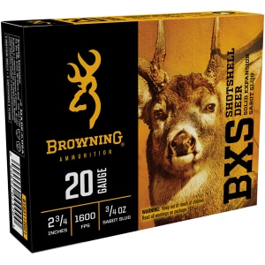 Browning BXS 20 Gauge 3/4 oz Sabot Slug 5 per box product image