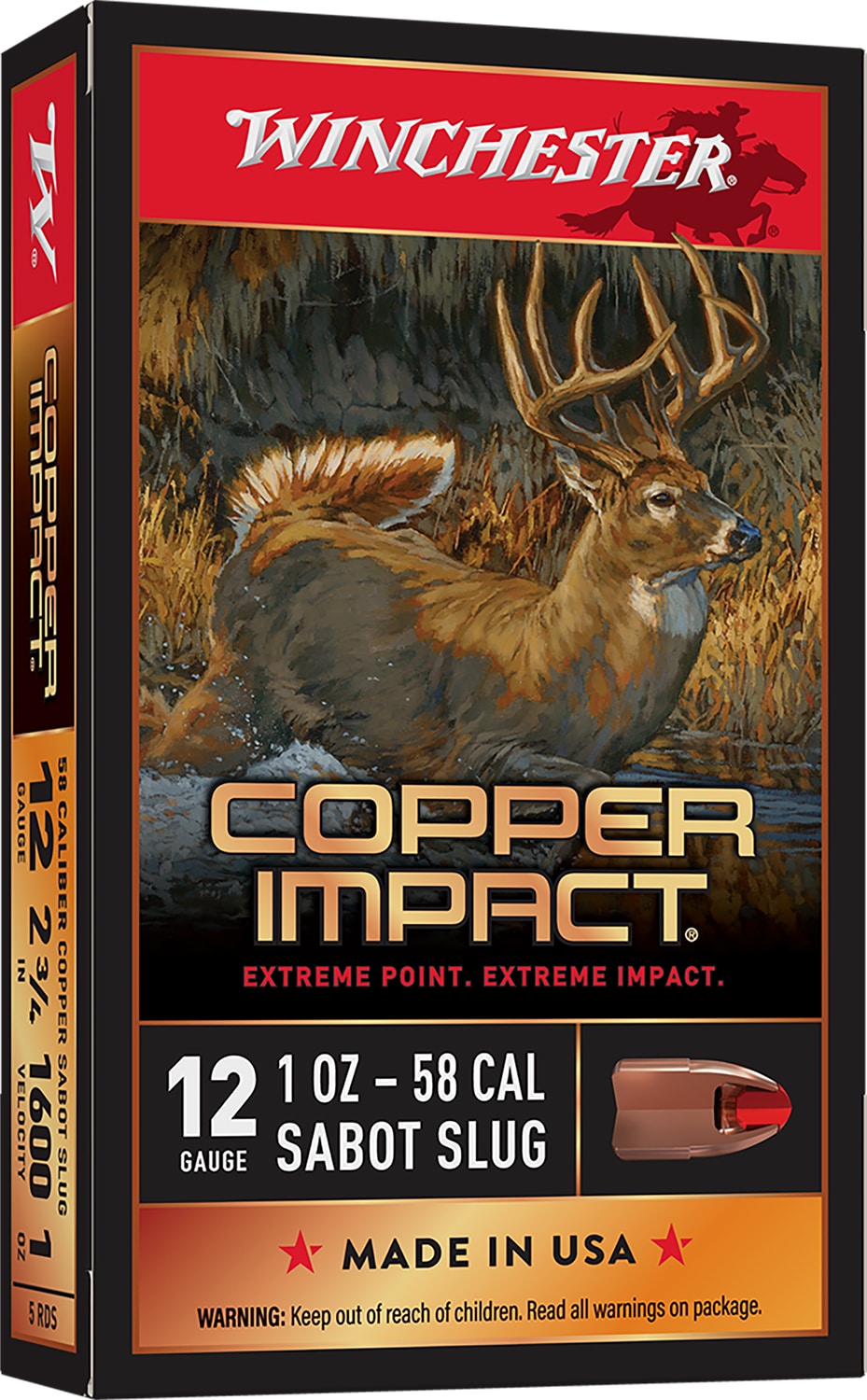 winchester 12 Gauge SLUG – 5rd