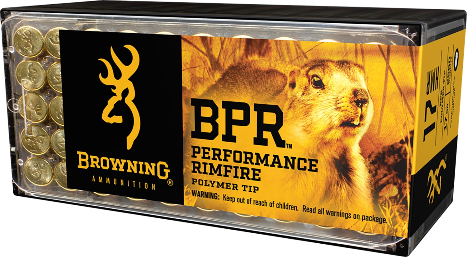 Browning .17 HMR 17gr Brass – 50rd