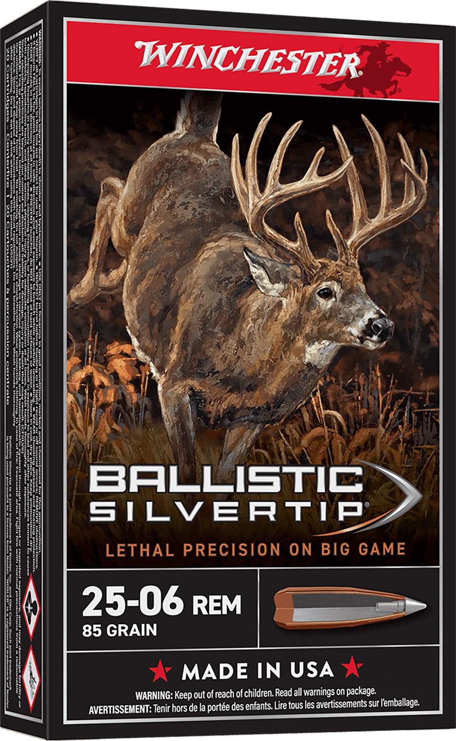Winchester .25-06 Remington 85gr Brass – 20rd