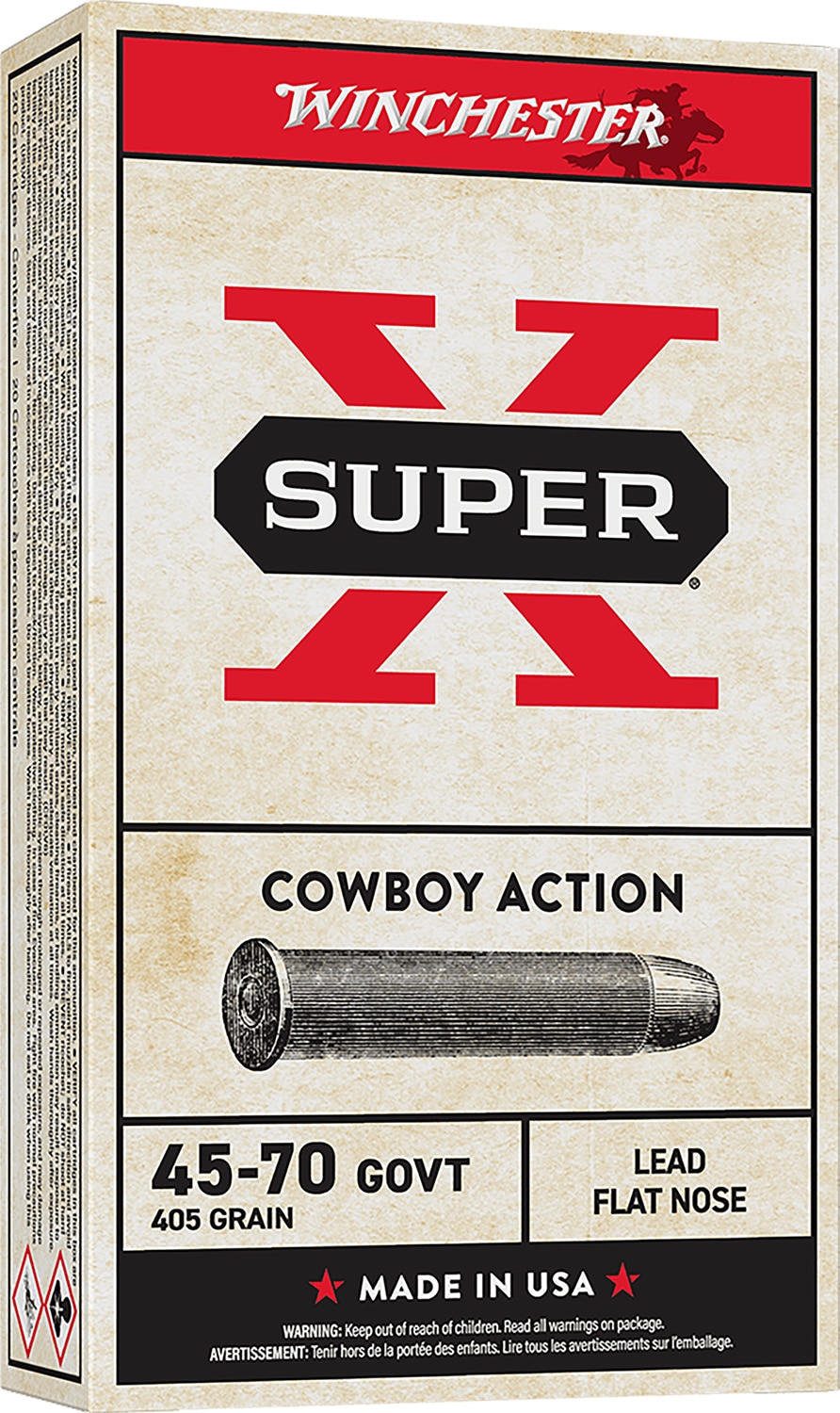 Winchester .45-70 Government 405gr Brass – 20rd