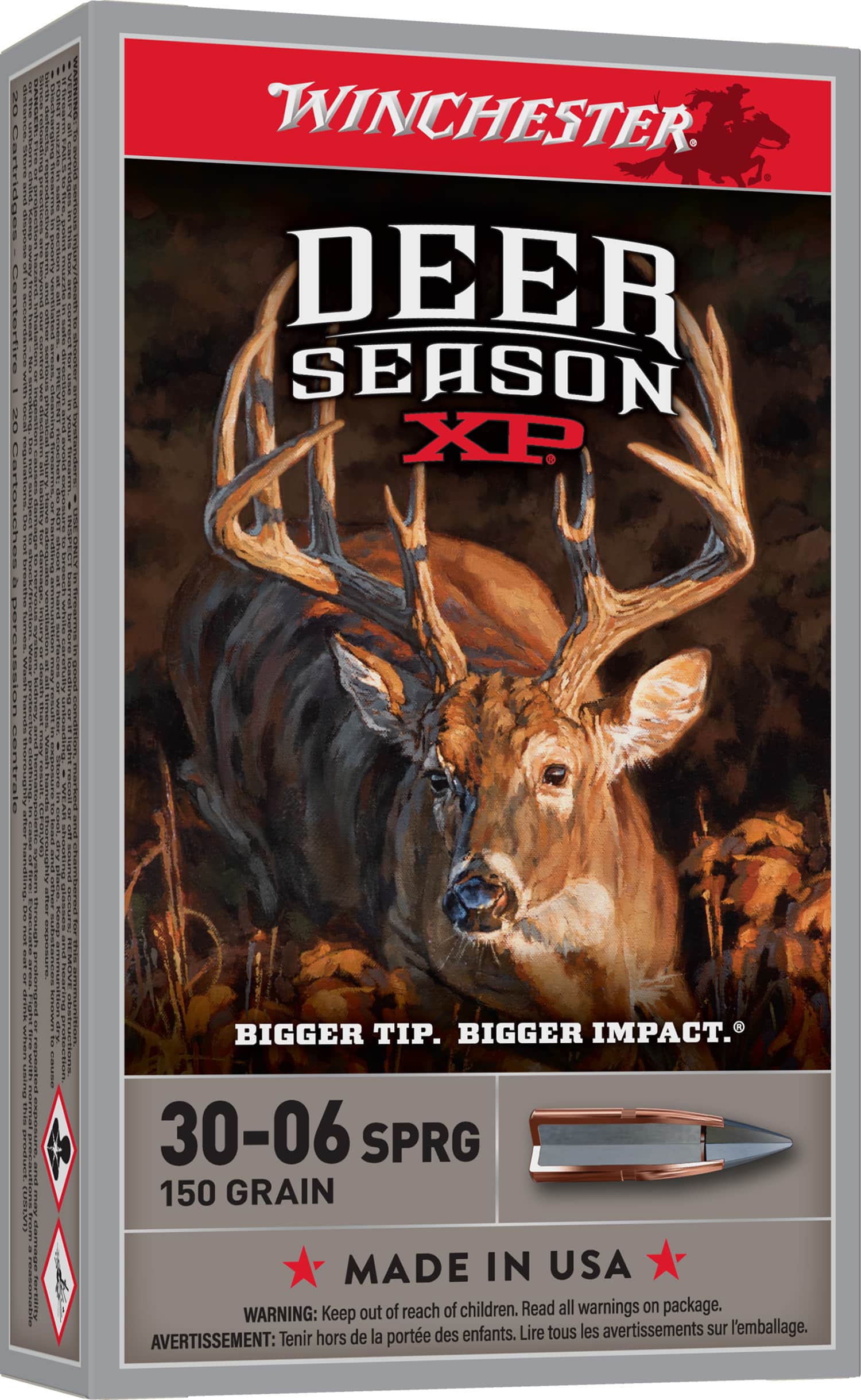 Winchester .30-06 Springfield 150gr Brass – 20rd