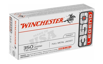 Winchester USA .350 Legend 145 gr FMJ 20-round box
