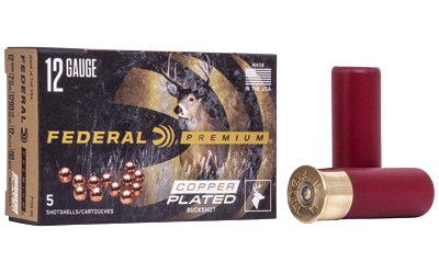 Federal 12 Gauge BUCKSHOT – 5rd