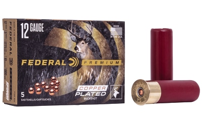 Federal 12 Gauge BUCKSHOT – 5rd