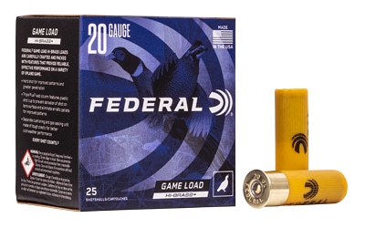 federal 20 Gauge Brass – 25rd