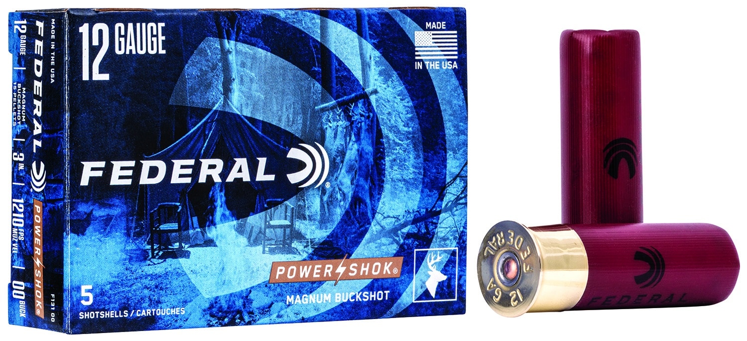 federal 12 Gauge 00 BUCK – 5rd