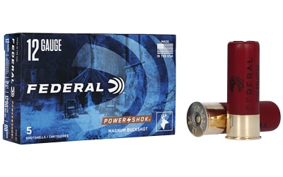Federal 12 Gauge 00 BUCK – 5rd