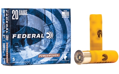 Federal 20 Gauge BUCKSHOT – 5rd