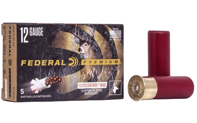 Federal 12 Gauge 00 BUCK – 5rd