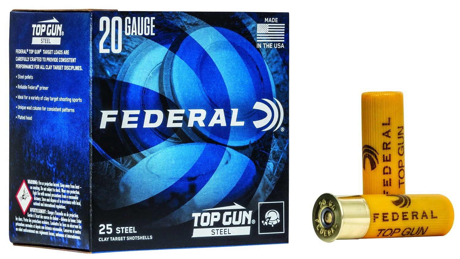 Federal 20 Gauge Steel – 25rd