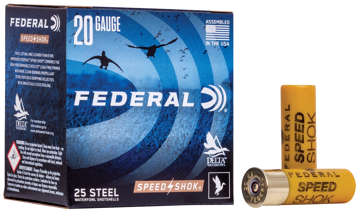 Federal 20 Gauge Steel – 25rd