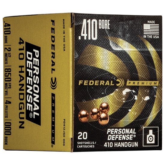 Federal .410 Bore BUCKSHOT – 20rd
