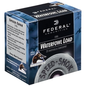 Federal Speed-Shok 16ga 2-3/4in 15/16oz #2 steel shot 25rd box