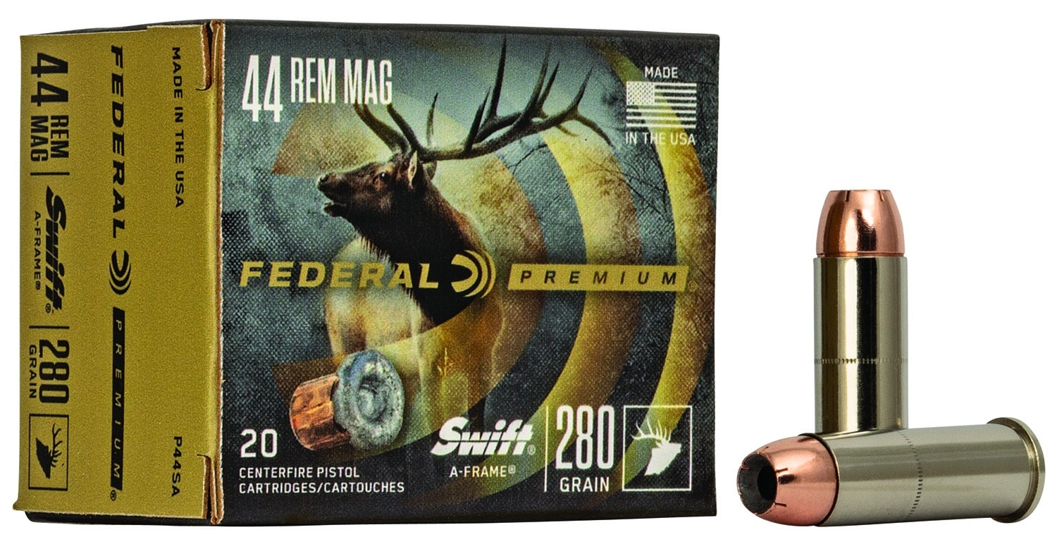 Federal .44 Magnum 280gr BONDED Brass – 20rd