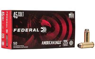 Federal .45 ACP 225gr JSP Brass – 50rd