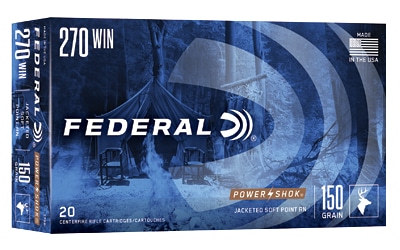 Federal .270 Winchester 150gr SP Brass – 20rd