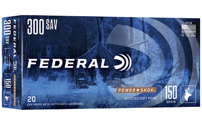 Federal .300 Savage 150gr SP Brass – 20rd