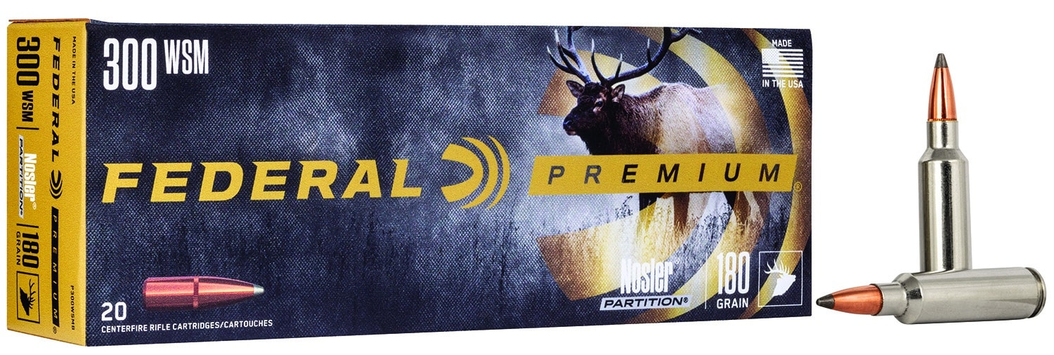 federal .300 WSM 180gr PARTITION