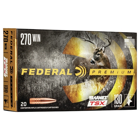 Federal .270 Winchester 130gr HP – 20rd