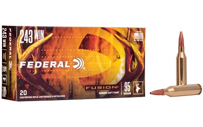Federal .243 Winchester 95gr Brass – 20rd