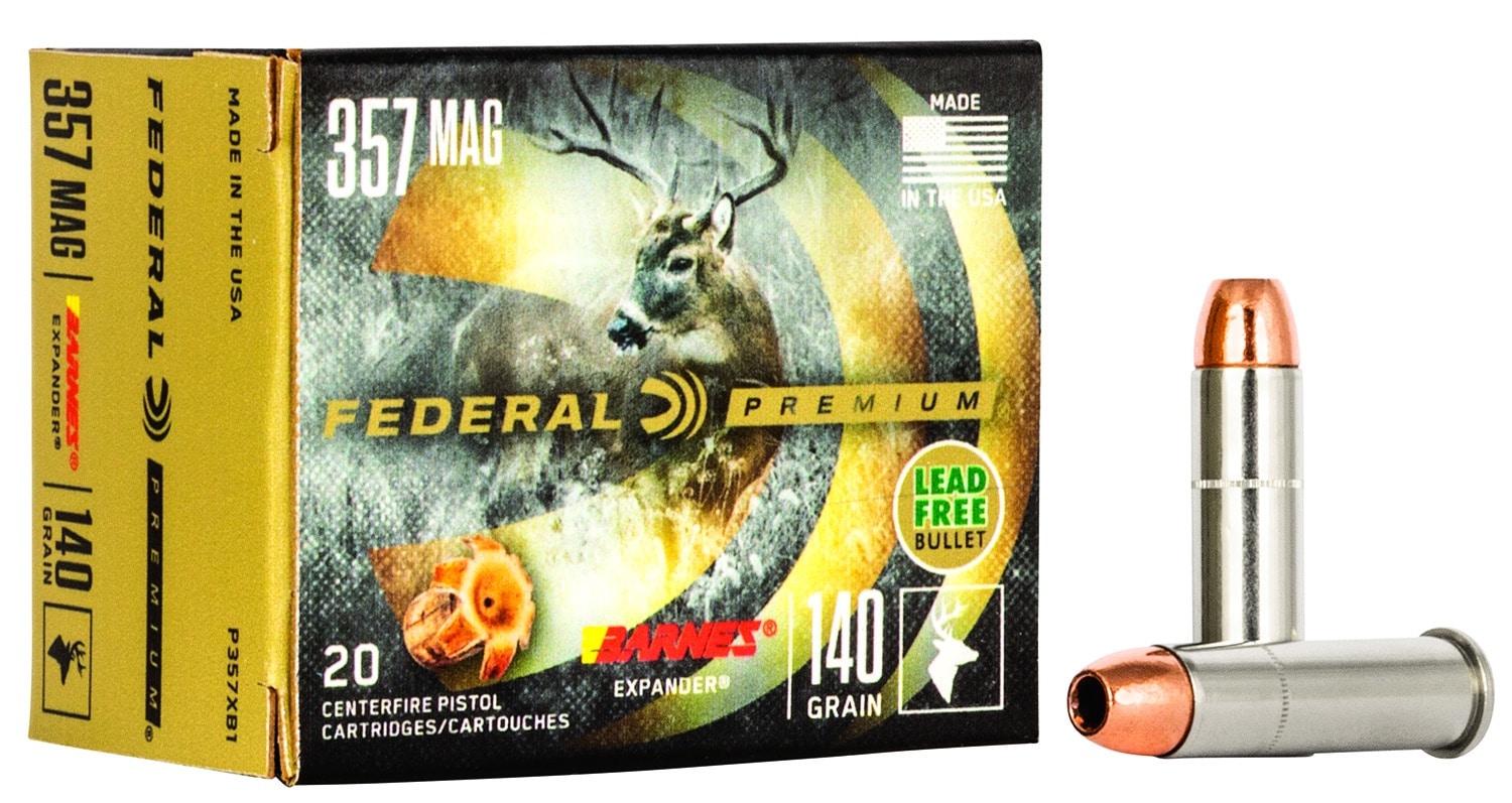 Federal .357 Magnum 140gr Copper – 20rd