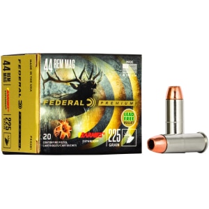 Federal Premium Vital-Shok .44 Mag 225 gr Barnes Expander ammunition box, 20 rounds