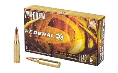 Federal 7mm-08 Remington 140gr BONDED Brass – 20rd