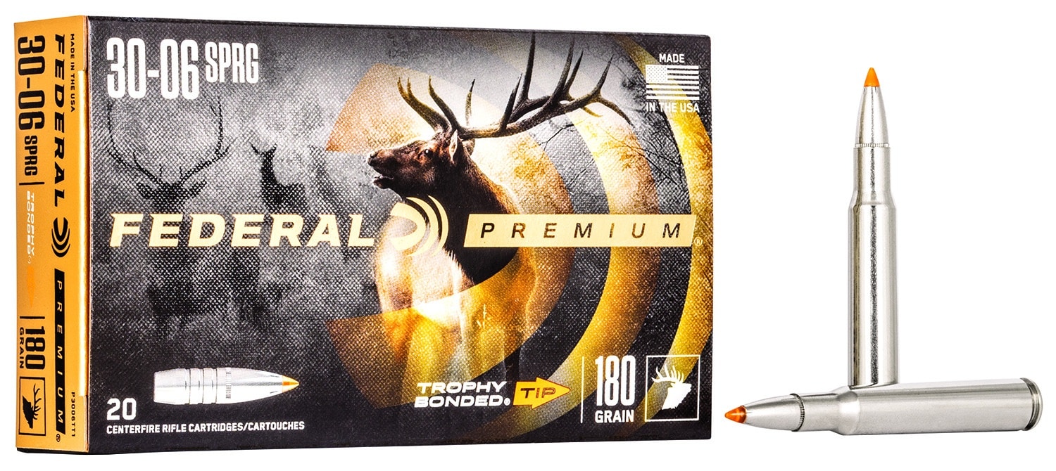 Federal .30-06 Springfield 180gr BONDED Nickel-Plated – 20rd