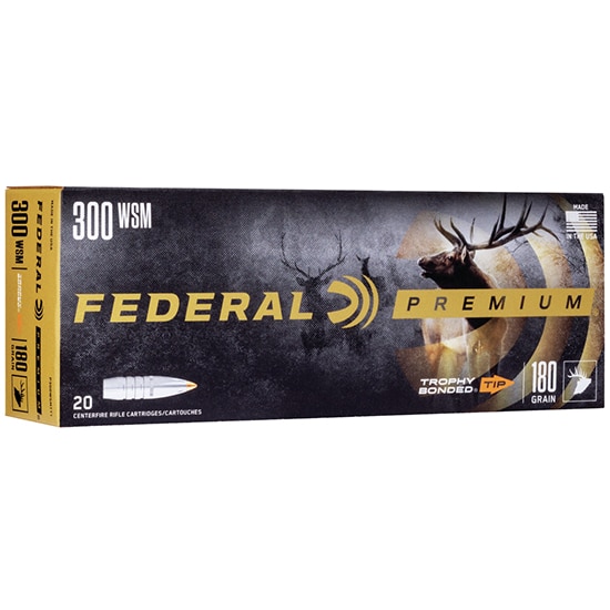 Federal .300 WSM 180gr BONDED – 20rd