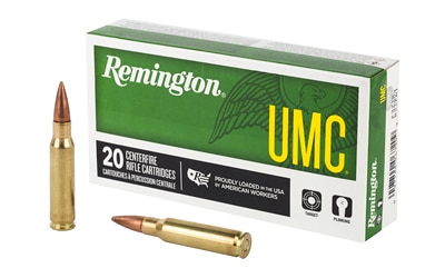Remington .308 Winchester 150gr FMJ Brass – 20rd