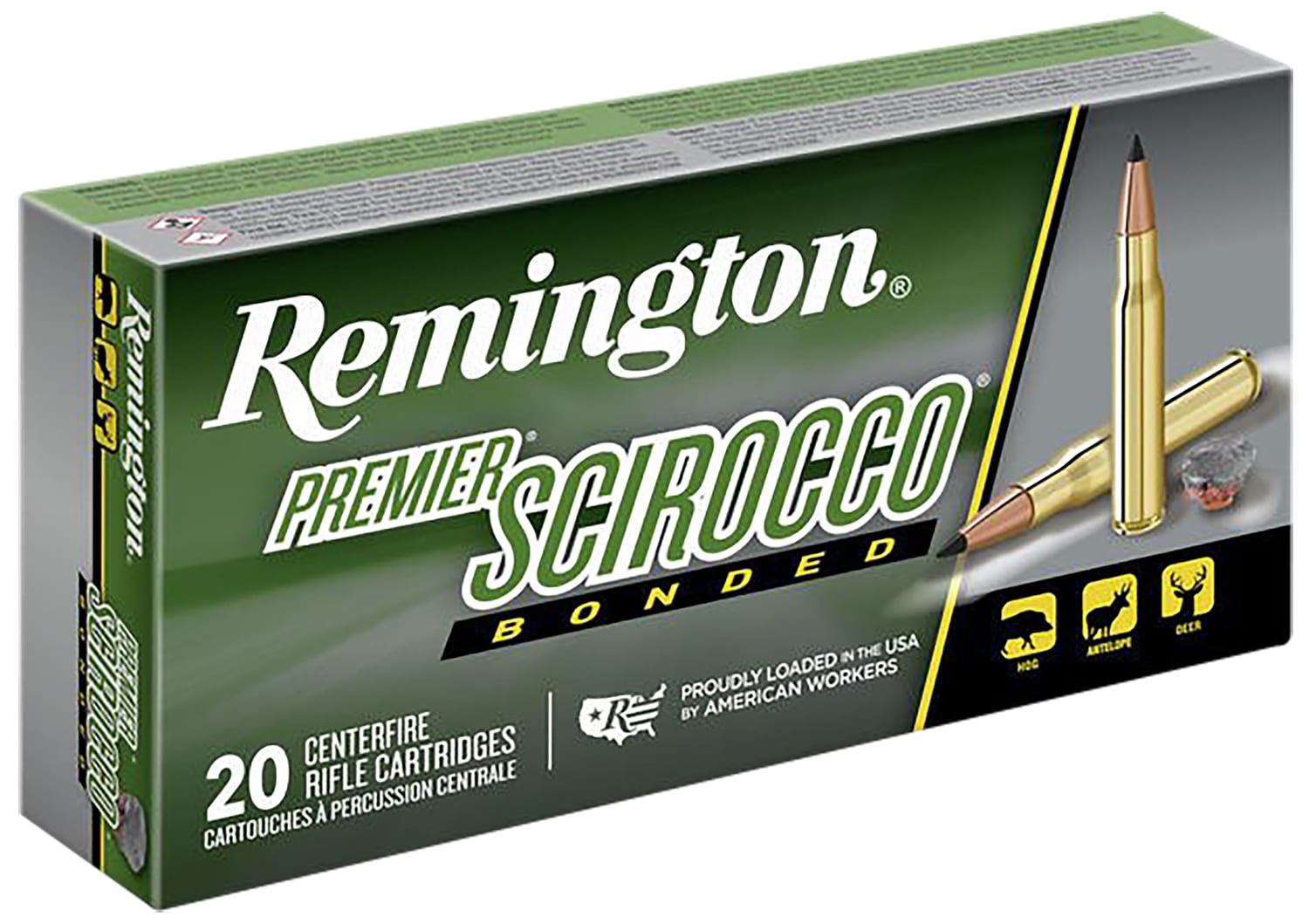 Remington .300 RUM 180gr BONDED Brass – 20rd