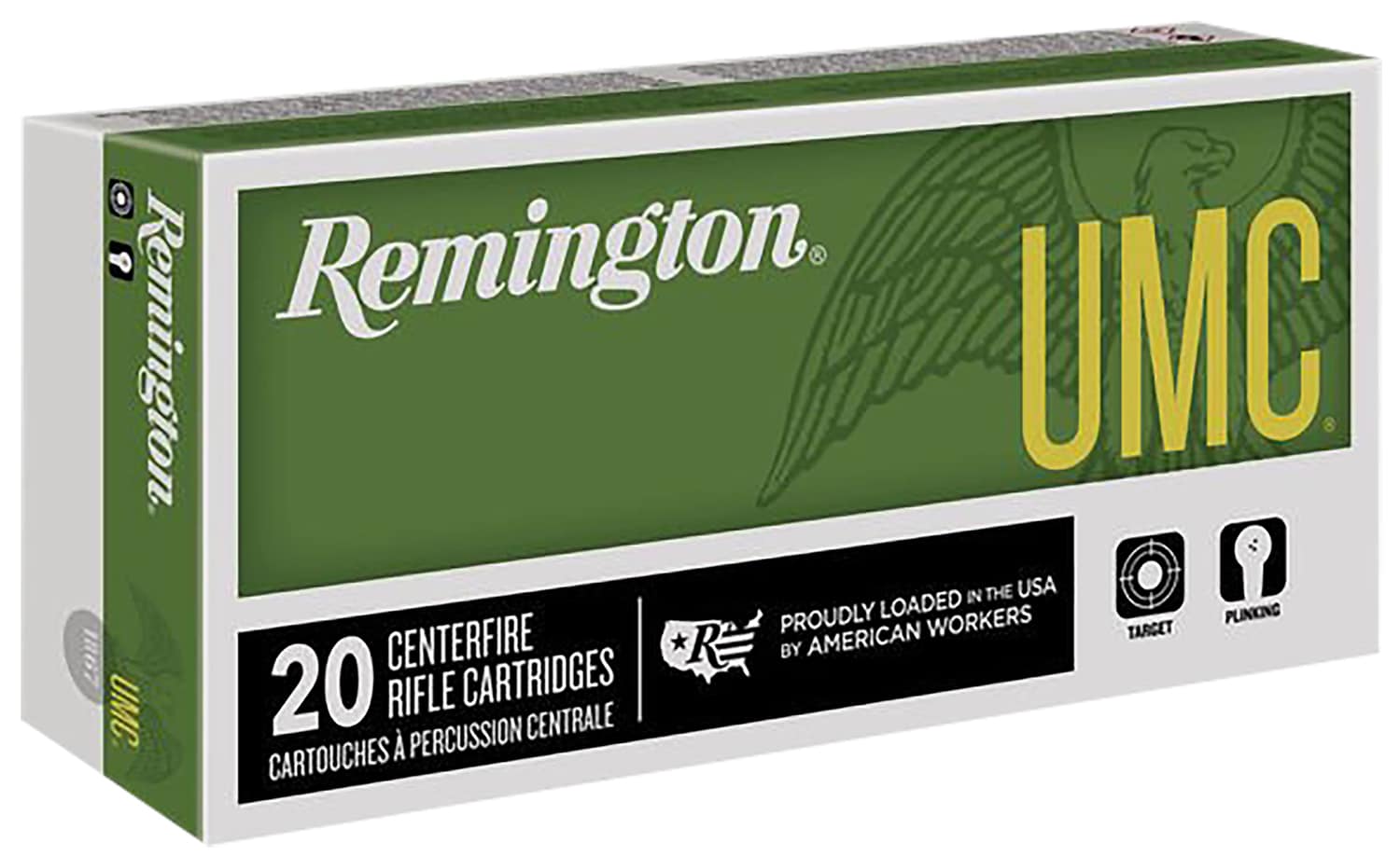 Remington .223 Remington 45gr JHP Brass – 20rd