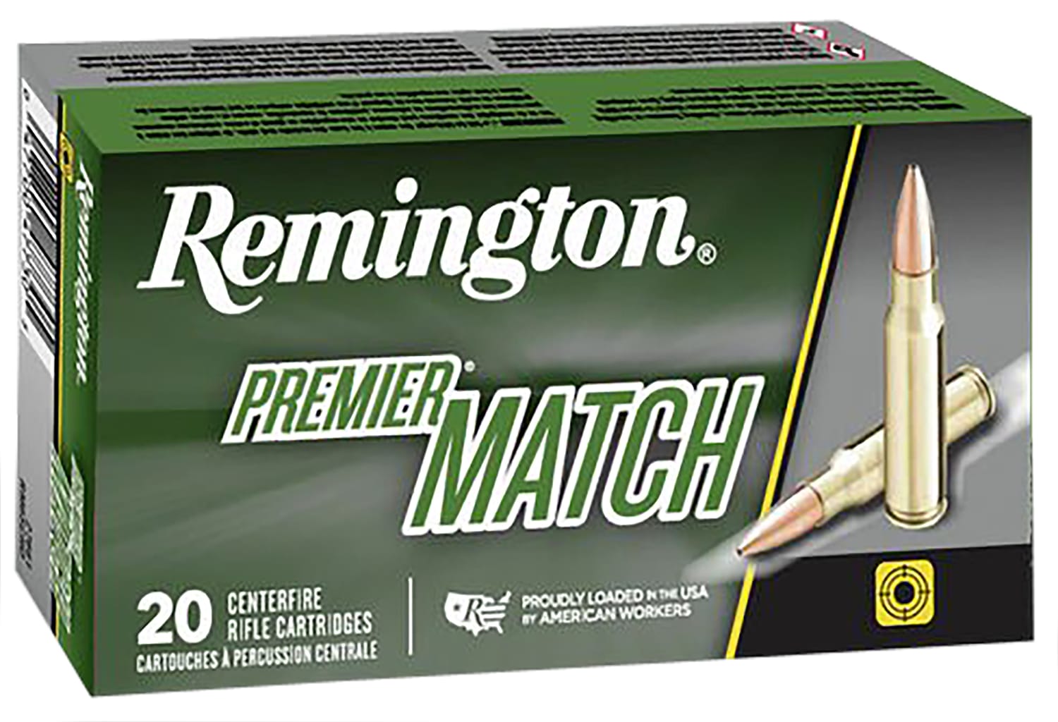 Remington Premier Match .308 Win 175 gr Sierra MatchKing BTHP 20rd box