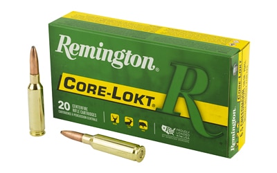 Remington 6.5 Creedmoor 140gr CORE-LOKT Brass – 20rd