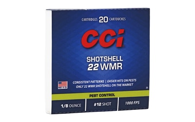 CCI 22 WMR Shotshell 52 gr #12 Shot 20 per Box product image