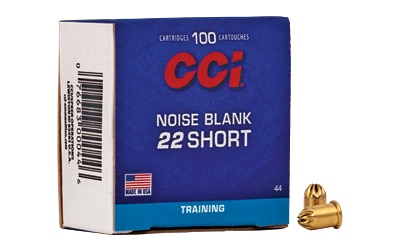 CCI 22 Short Noise Blanks 100 rounds per box