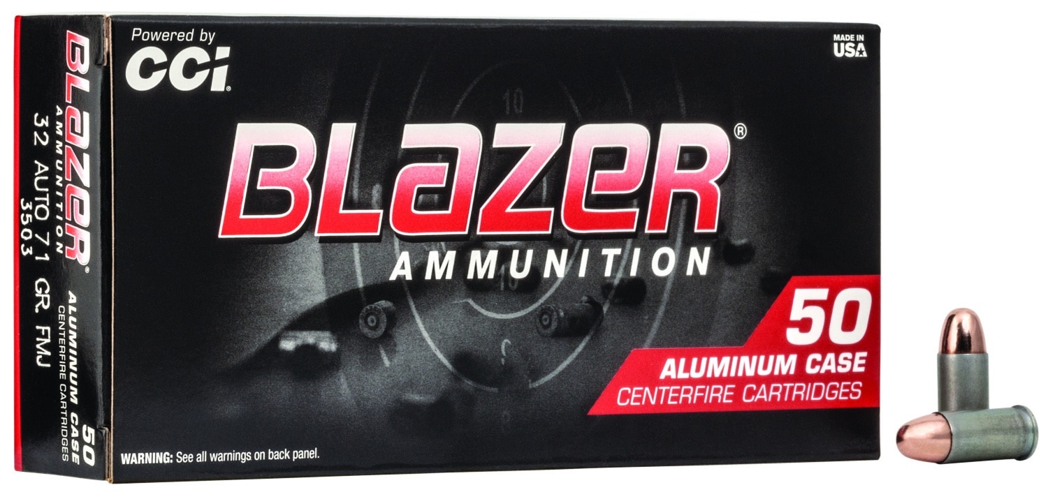 Blazer .32 ACP 71gr Aluminum – 50rd