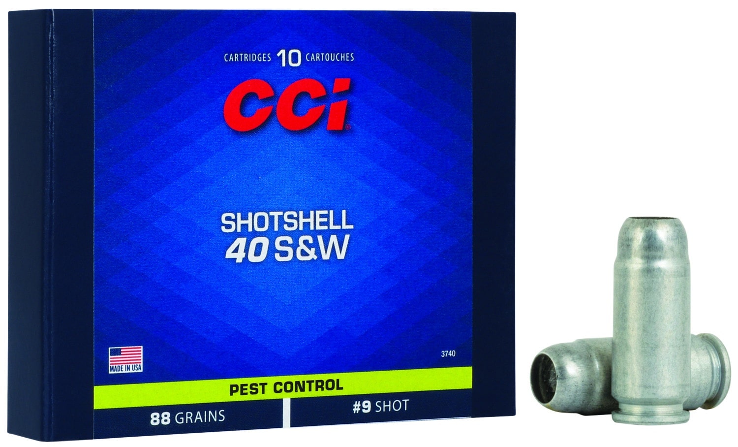 Cci .40 S&W 88gr BIRDSHOT Aluminum – 10rd