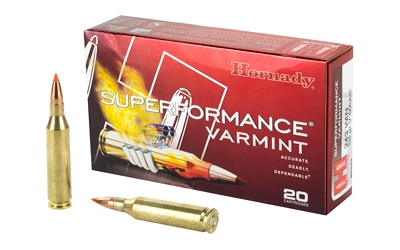 Hornady .243 Winchester 58gr V-MAX Brass – 20rd