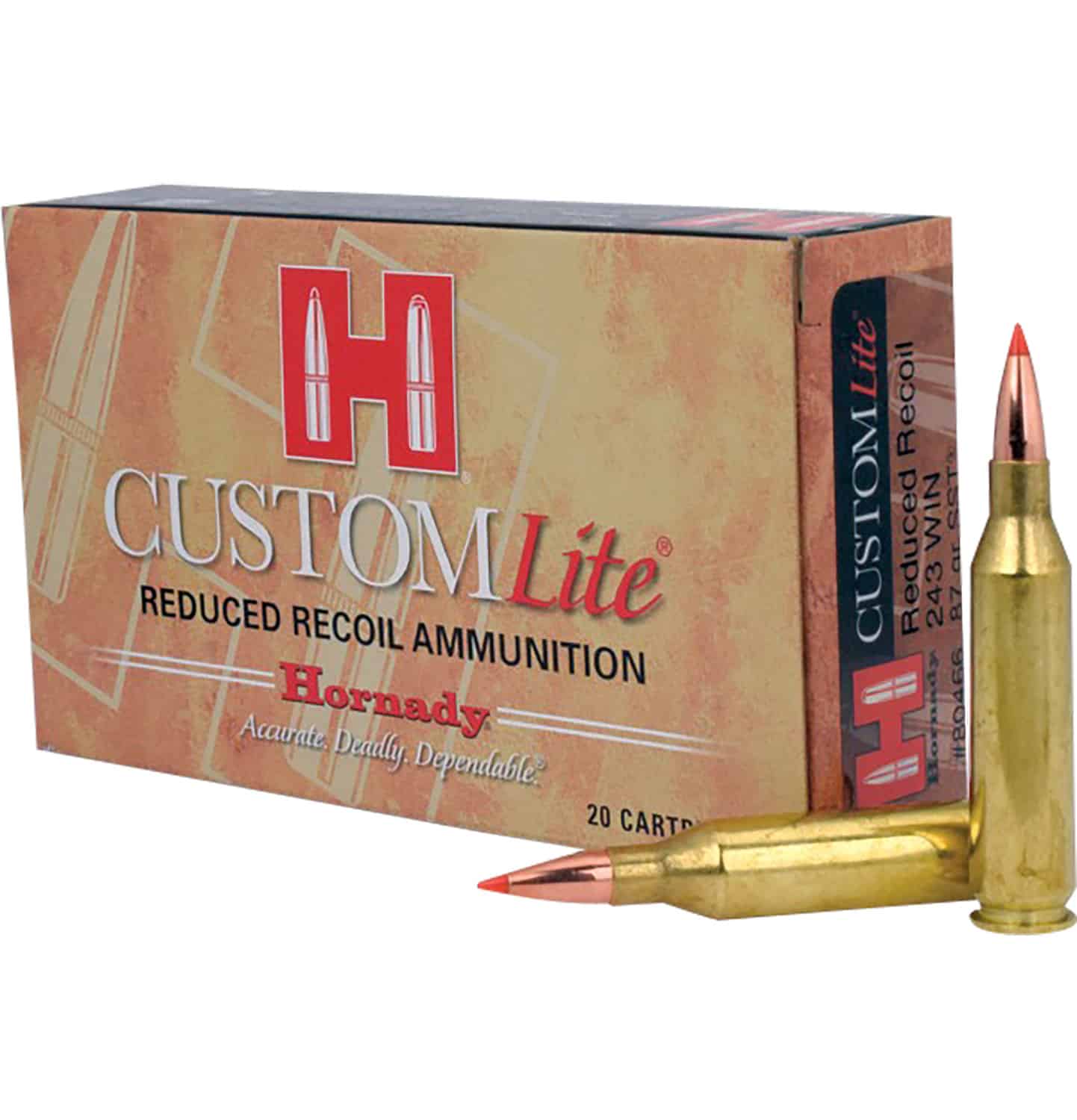 Hornady .243 Winchester 87gr SST Brass – 20rd
