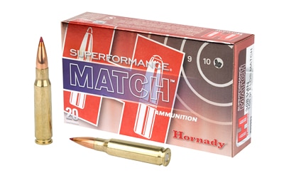 Hornady .308 Winchester 168gr Brass – 20rd