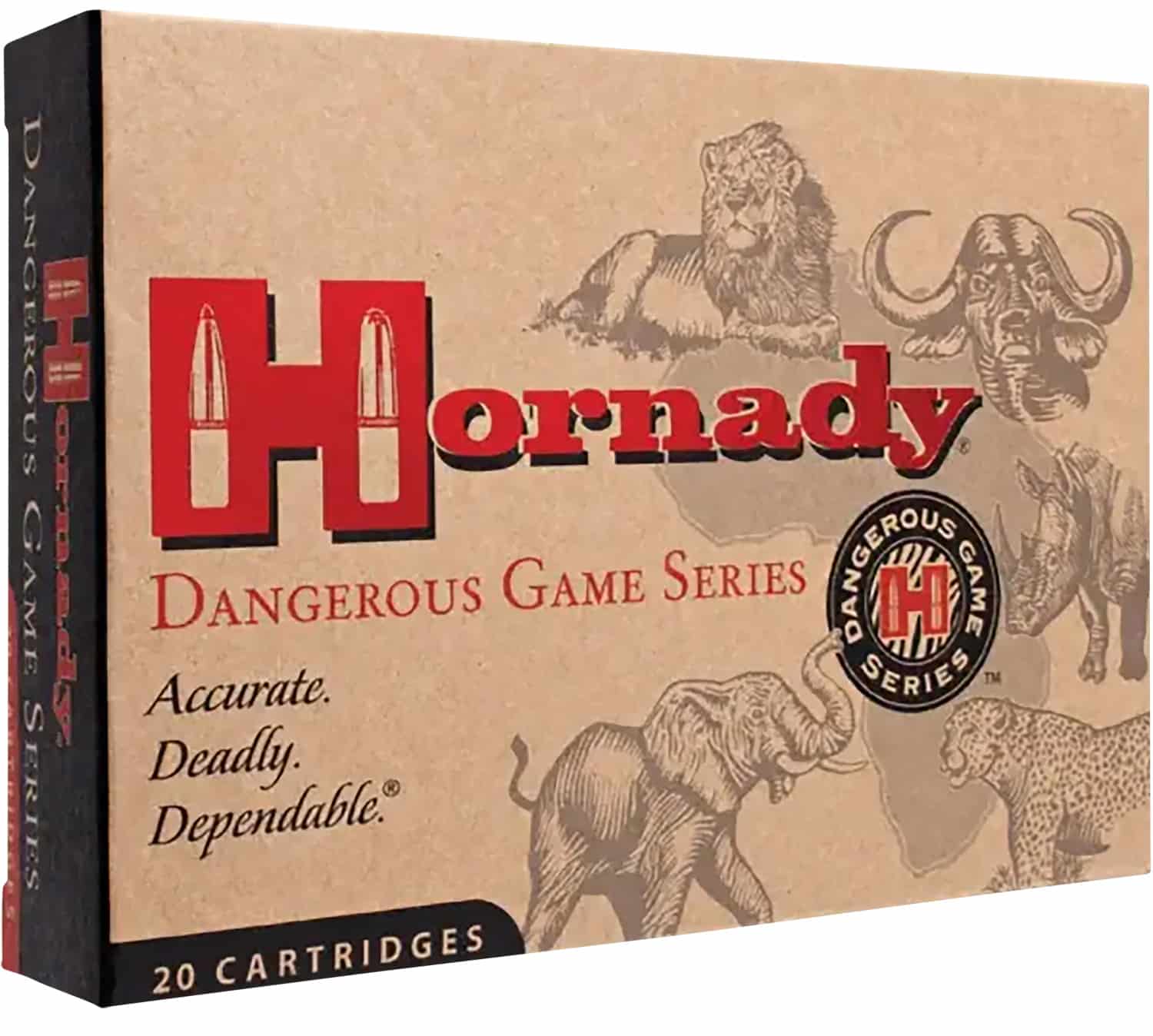 Hornady .375 H&H Magnum 300gr Brass – 20rd