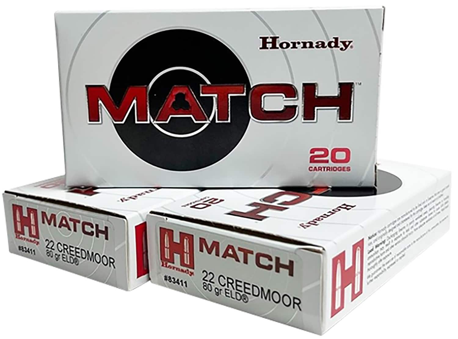Hornady .22 Creedmoor 80gr – 20rd