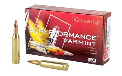 Hornady .243 Winchester 75gr V-MAX Brass – 20rd